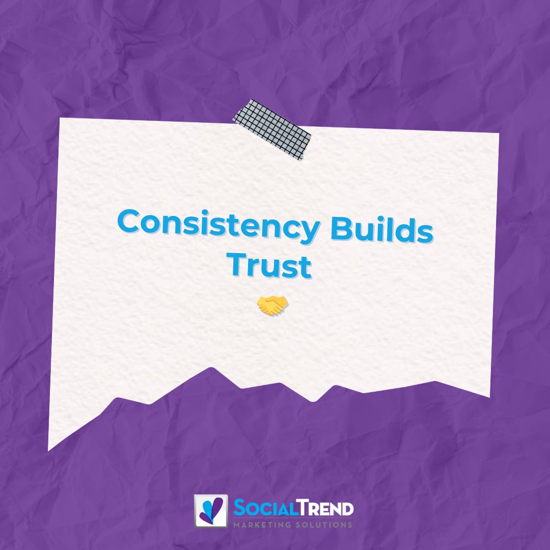 SocialTrendIS's tweet image. Posting consistently keeps your audience engaged and your brand top of mind. A sporadic posting schedule can make people forget about your business. Stay present! 🔄 #StayConsistent #BrandAwareness