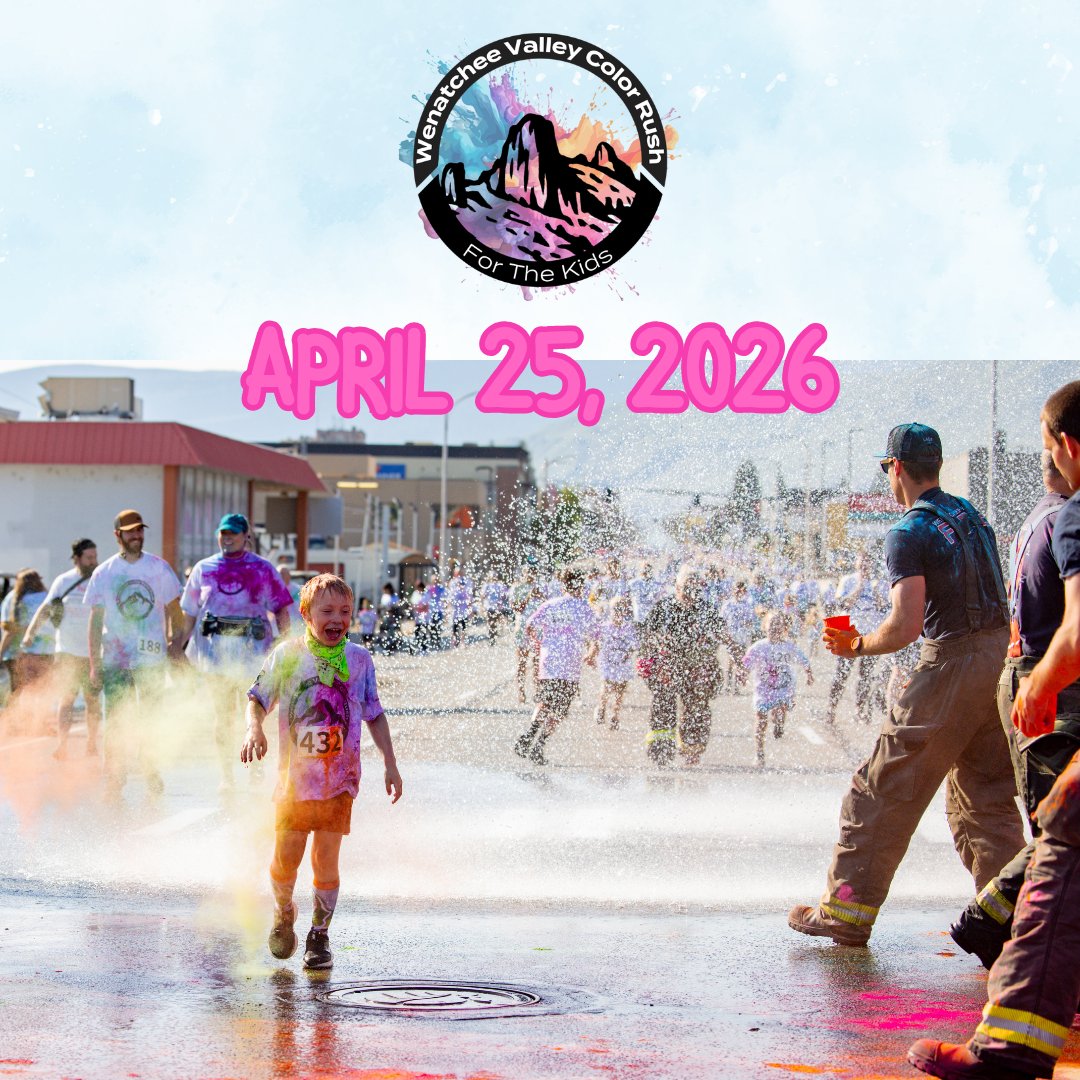 cdCASA's tweet photo. ๐๐ Get ready to run, walk, laugh, and get COLORFUL!
Join us on April 25th for Wenatchee Valley Color Rush๐จ
Fun for all ages, all for a great cause!
๐ Register here: https://t.co/GeeYnNwEuN
#ColorRush #April25 #FundraiserEvent #GetColorful #CommunityFun https://t.co/YUTZawbCv2
