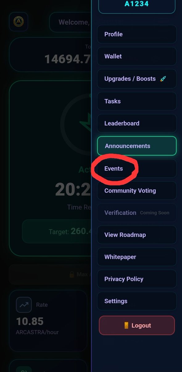 Omega_a1234's tweet photo. #ArcAstraNetwork #ArcAstra
The participation rate of my referral team is very high. This is likely because the mining app is highly polished, excellent, and provides users with the utmost convenience.
😥 However, unfortunately, and this is very regrettable news, the mining speed will be halved starting from the very next session.
🎁 Miners who haven't opened the event menu should make sure to check it. You should have received gifts, but you must click "CLAIM" on each gift to have them deposited into your mining wallet.
===========≈=================
❤️ Arc Astra Network
✅️ 2026.02.22 Official Launched
✅️ Total supply 50B
✅️ The burning mechanism will be constantly in operation, so the total supply will continue to decrease.
✅️ The mining share allocated to the community is 80%
✅️ Now mining speed 0.25/h
✅️ Fast & easy join
✅️ Google Play Store
( iPhone app store comming soon)
Join link ⤵️
https://t.co/ro0NIBBTUK
ref.code : a1234
💎💎💎💎💎💎💎💎💎💎💎💎💎💎