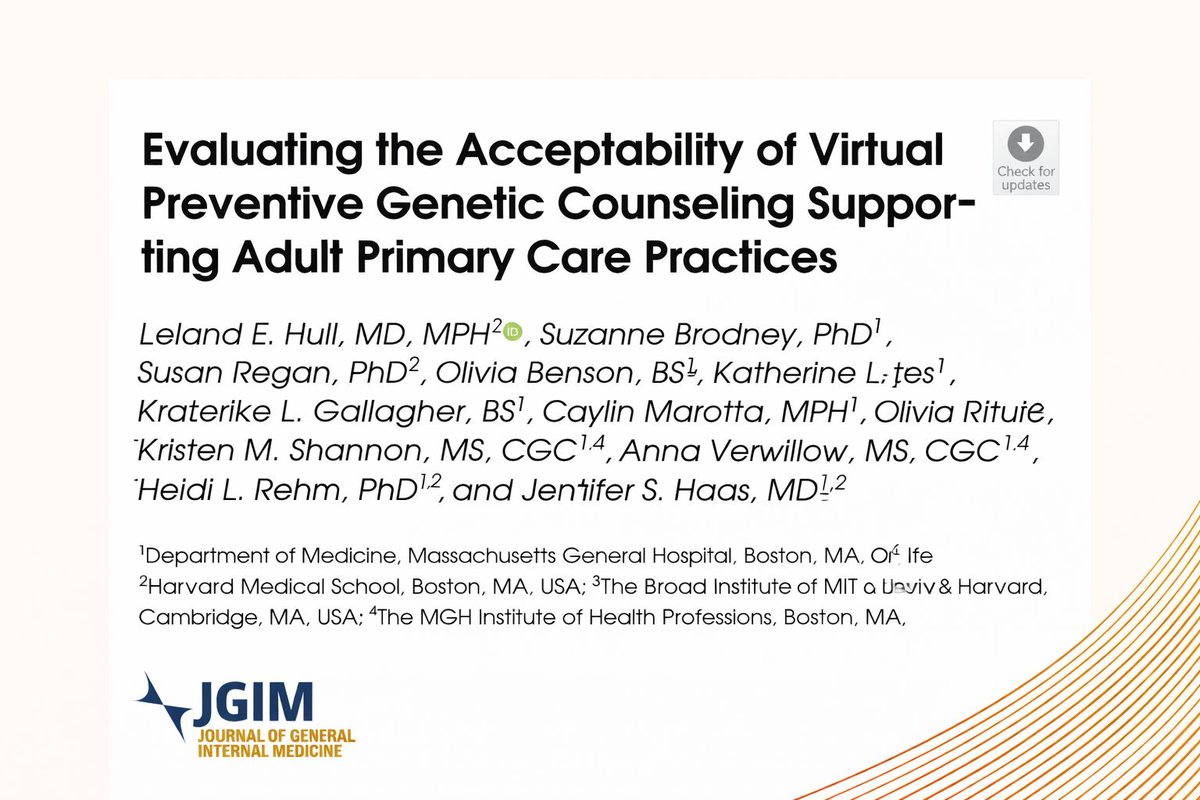 JGIM Journal of General Internal Medicine tweet media