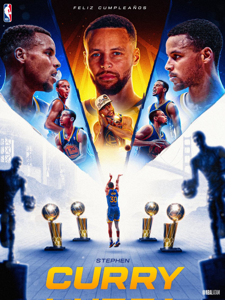 Cumple años el mejor tirador de la historia 🥳

Wardell Stephen Curry 👨‍🍳