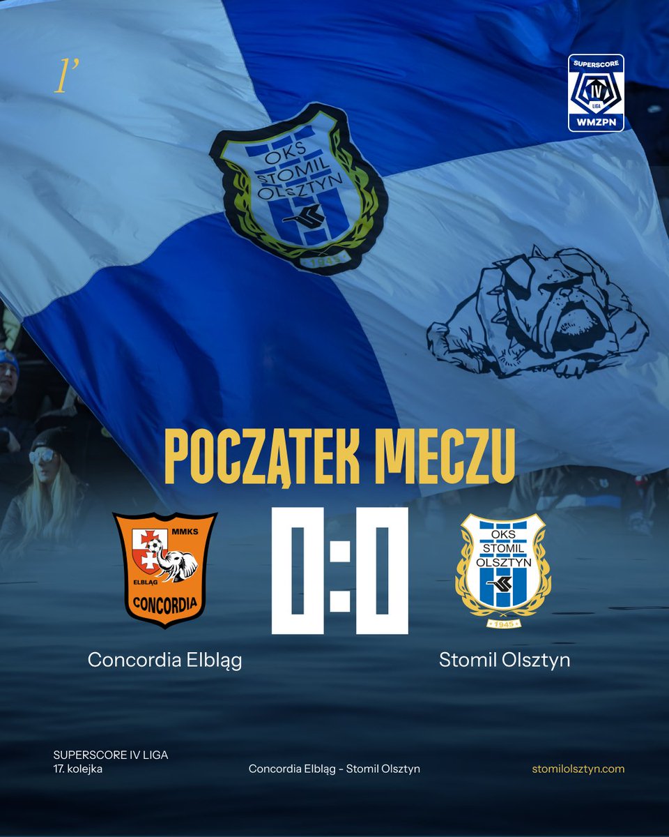 StomilOlsztynSA's tweet photo. Pierwszy gwizdek!
Powodzenia panowie!
#CONSTO https://t.co/vvnv0K7ycC