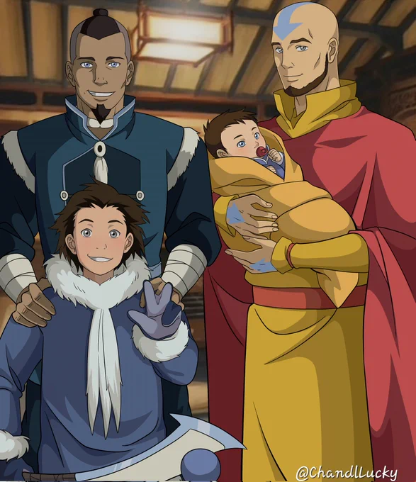 Que ganas del estreno de la pelí!!! Algunos dibujitos de Avatar que tengo #atla #kataang