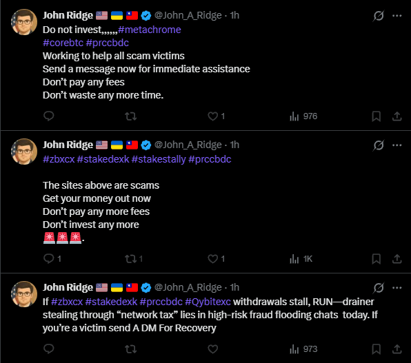 John Ridge tweet media