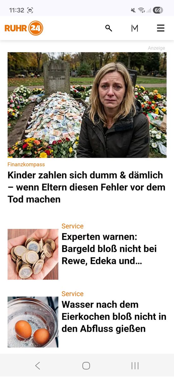 bilderbein's tweet photo. An diesem merkwürdigen Werbebilder, bei denen Geldscheine auf dem Friedhof herumliegen, haben wir uns ja inzwischen schon gewöhnt. 😅 https://t.co/KoPosLGwuR