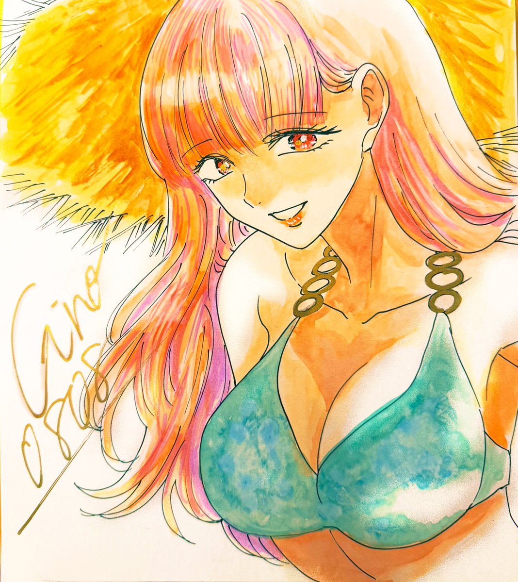 とりあえず4枚、特に思い入れのある気に入っていた色紙を複製で購入できるようにしました!これから気が向いた時追加していきます!
https://t.co/V9N6PUNvNs 