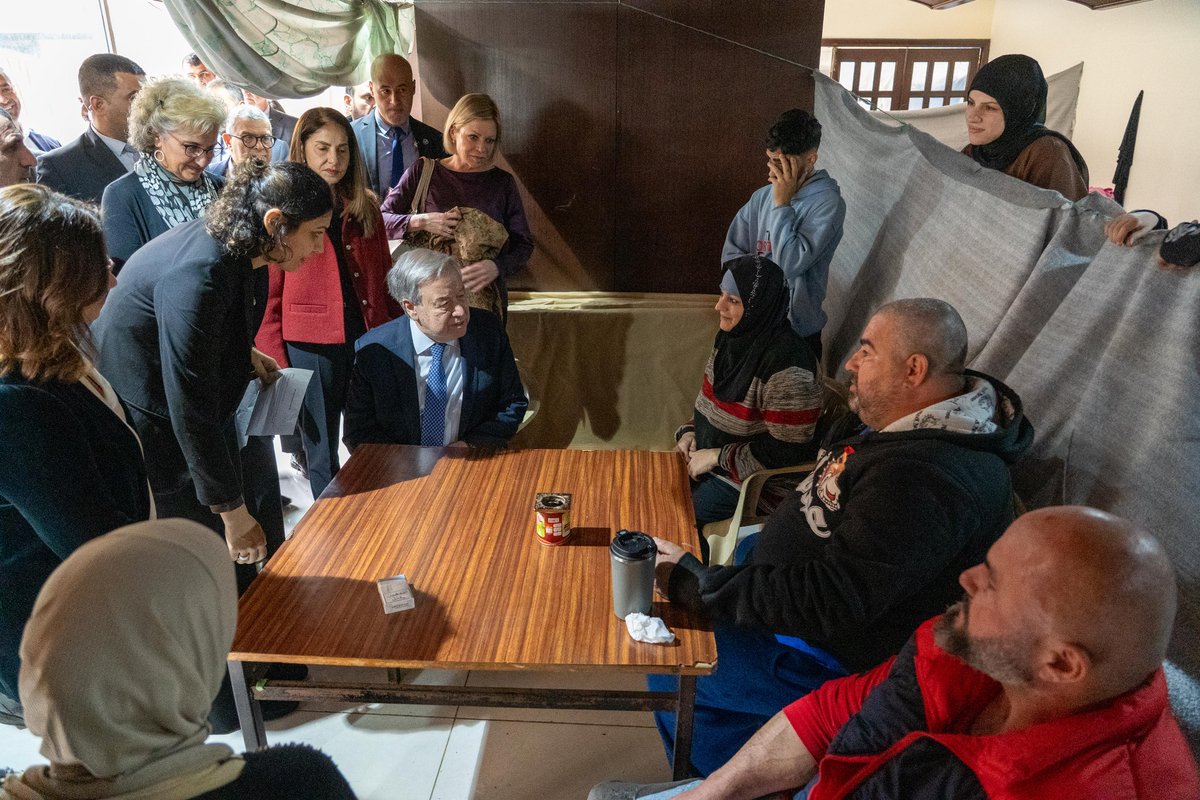 António Guterres tweet media