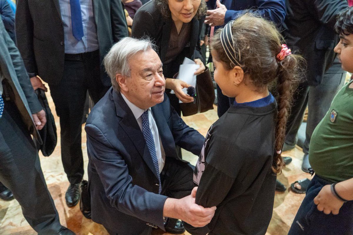 António Guterres tweet media