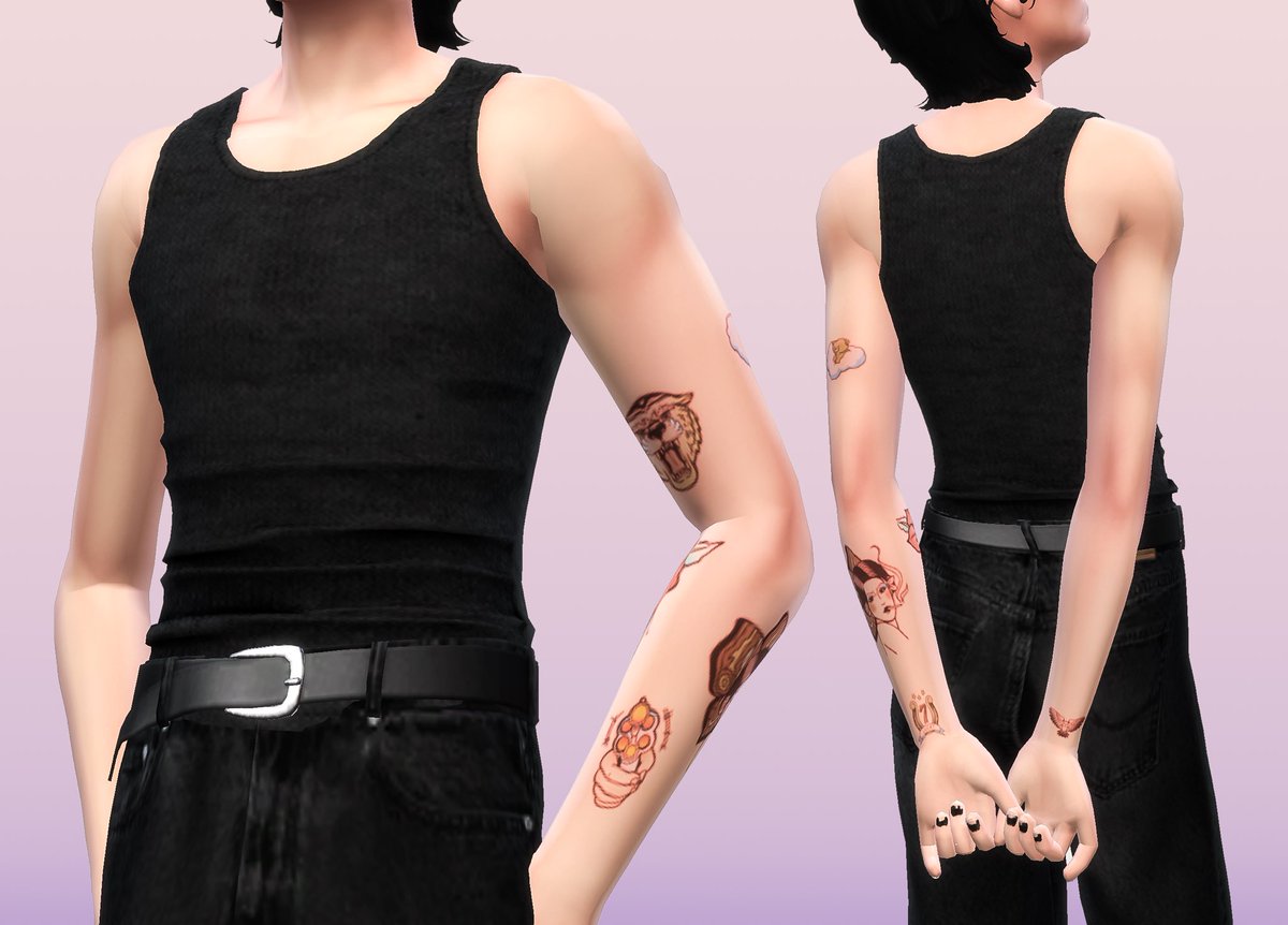 xxkateaddams's tweet photo. I finally made his tattoos 😮‍💨 https://t.co/eLvboXSi9q