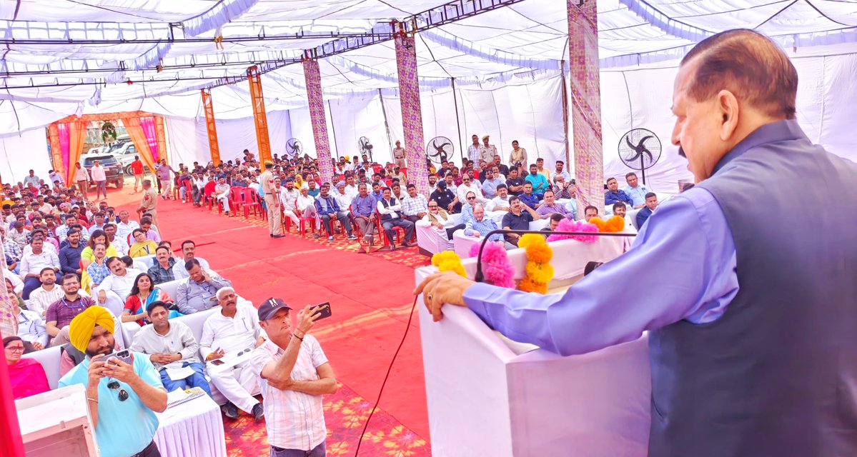 Dr Jitendra Singh tweet media