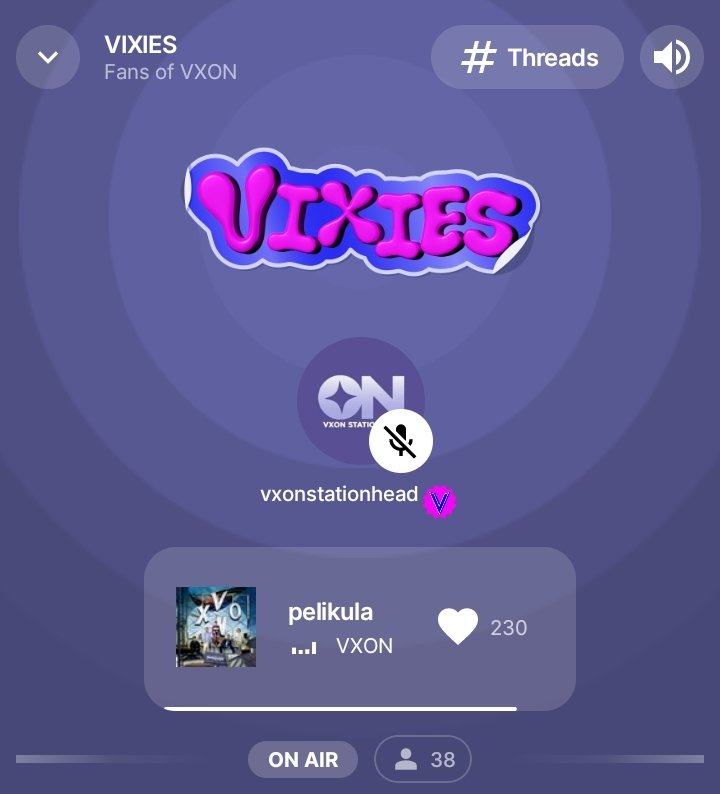 VXON Radio tweet media