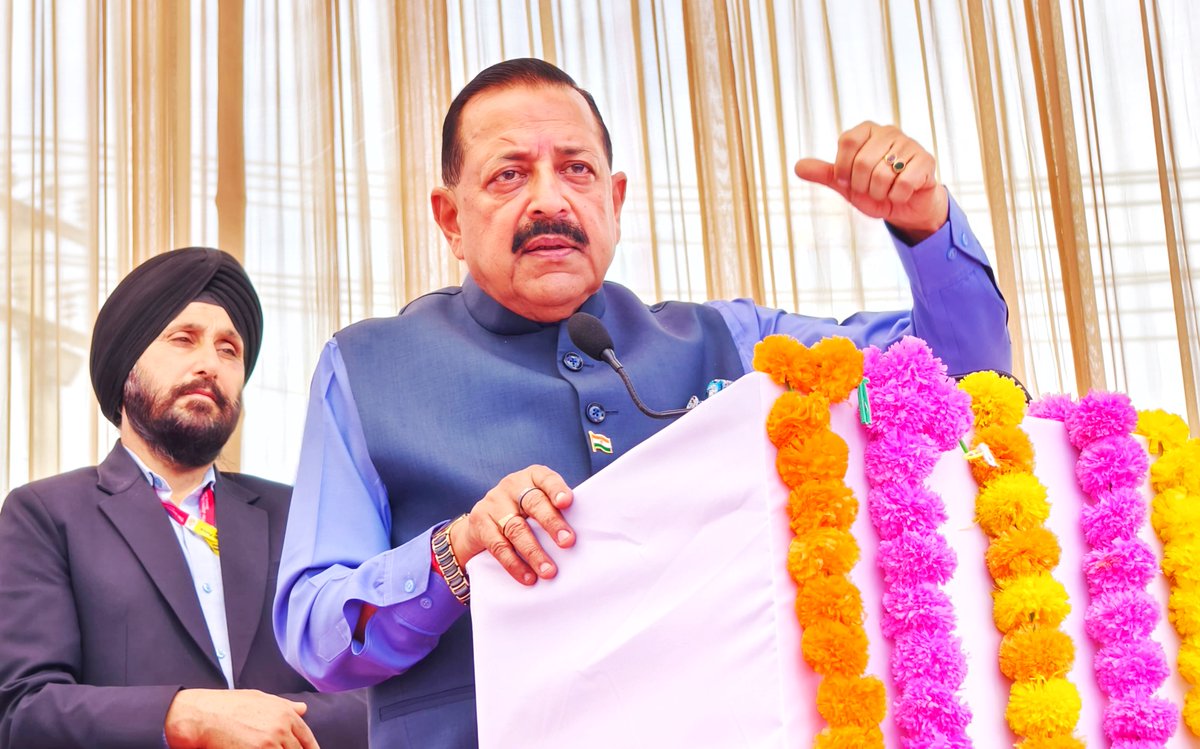 Dr Jitendra Singh tweet media