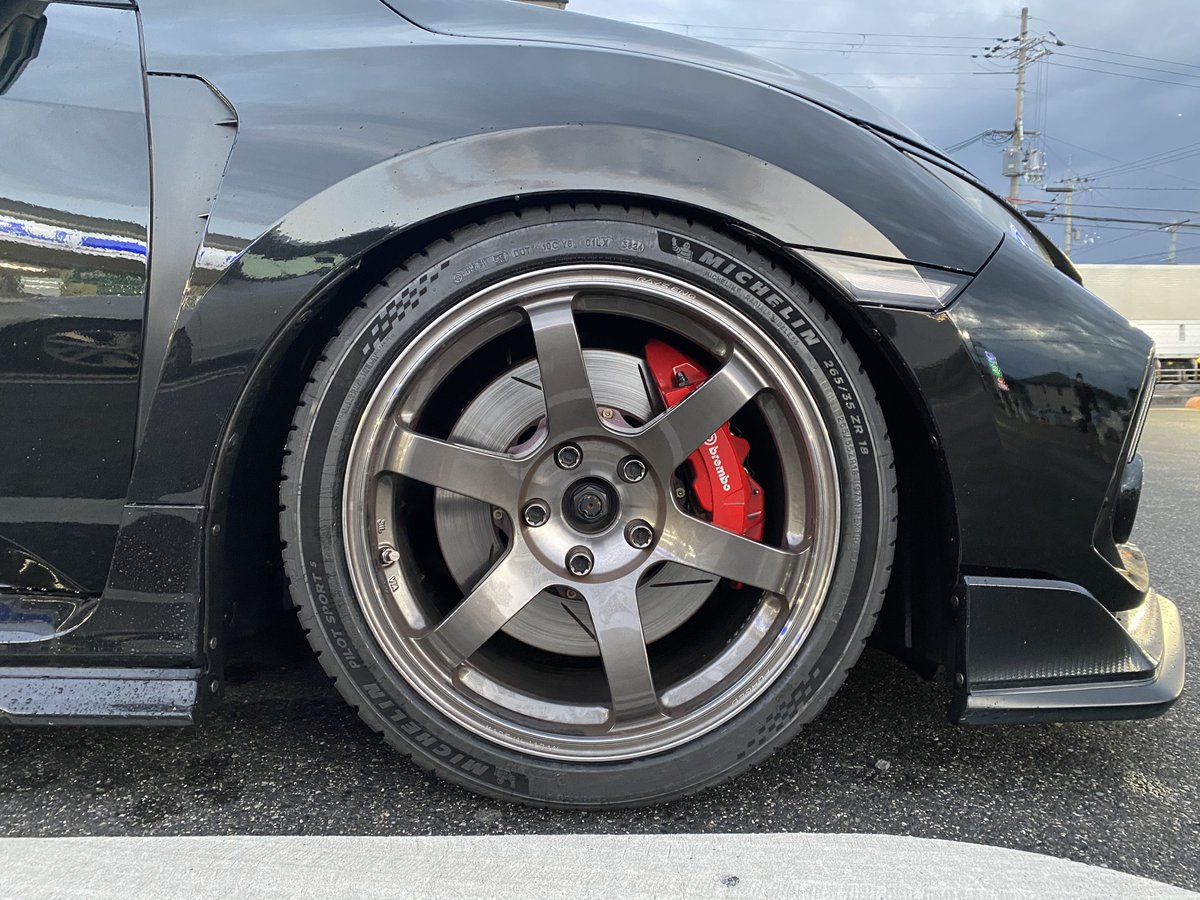 緩募】 ホイール+タイヤ 4本セットで売ります?‍♂️ □RAYS TE37 SAGA 