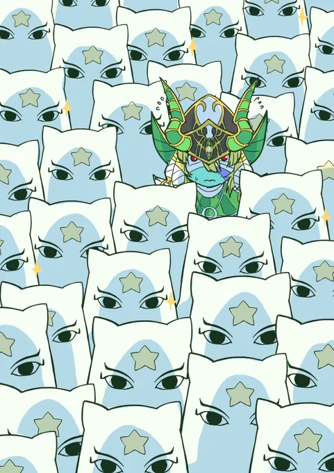 再掲パズドラファンアートシリーズ 数の暴力! #パズドラファンアート