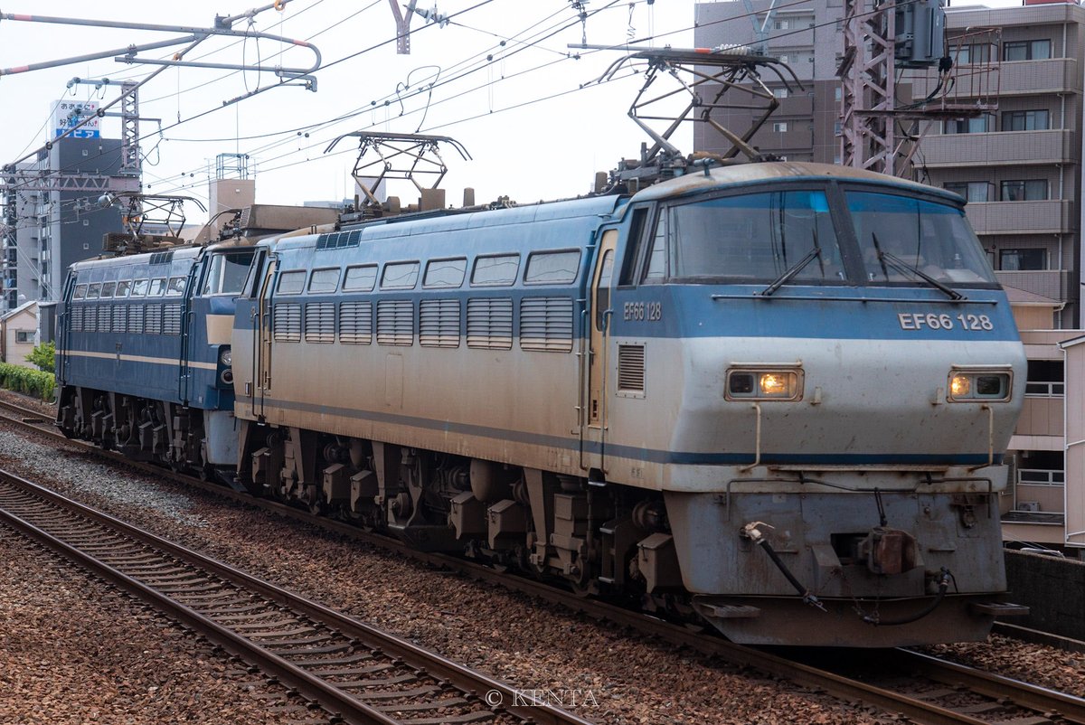 StillJoka5064's tweet photo. EF66の定期運用がとうとう終了。
子供から見てた機関車のお仕事がどんどん減っていき、いなくなってしまう未来が近いのはとても寂しいですね。 https://t.co/kKgStqsTyr
