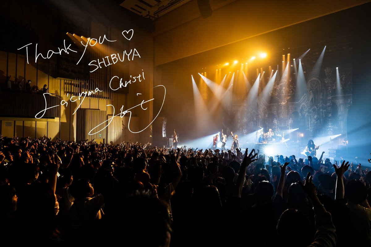 ✈️THANK YOU!!
2026.3.14

La'cryma Christi LiveTour 2026
Night Flight 〜Last Finale〜
LINE CUBE SHIBUYA(渋谷公会堂)

Next
2026.3.15 LINE CUBE SHIBUYA(渋谷公会堂)

photo : <a href="/SanaHarukawa/">春川 眞 - Sana Harukawa</a>

#LacrymaChristi
#ラクリマクリスティー
#ラクリマ