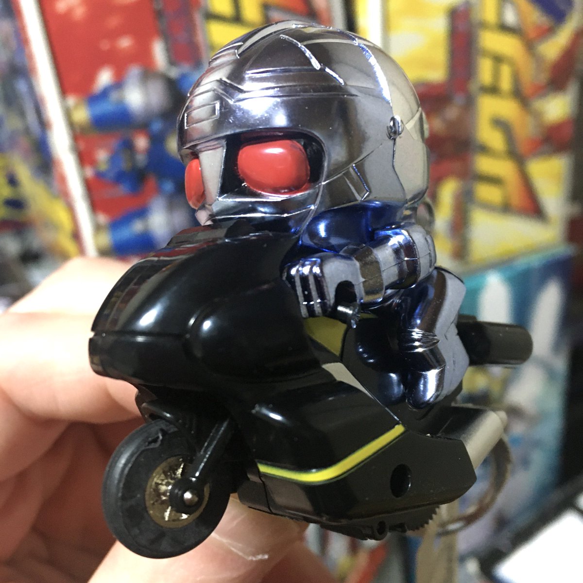 なんでこうなっちゃったのか謎な「カッとびライダー」のジバン 