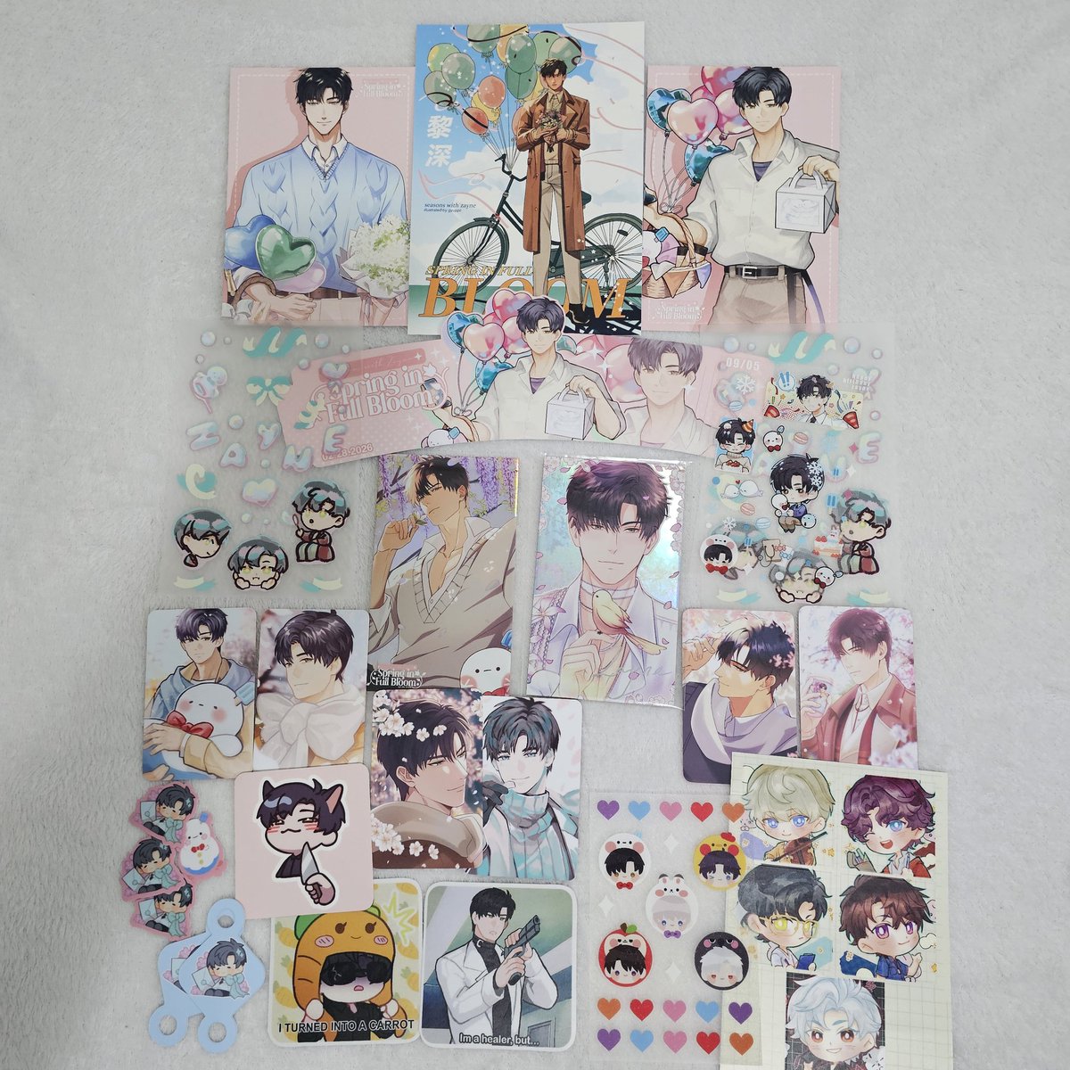 kimm_mu's tweet photo. Very late in unboxing these but one of my most awaited cse kits for this year! Thank you so much to the team @seasonszayne – such a great quality for this set 😳💕 https://t.co/f2mtNv8FNc