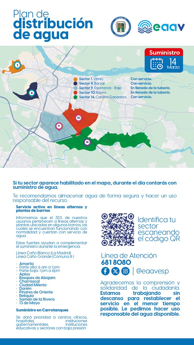 Acueducto de Villavicencio tweet media