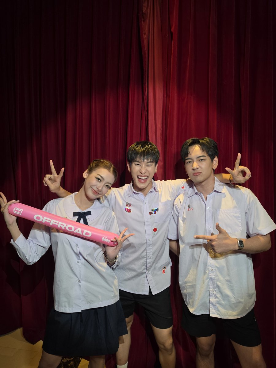 TOTOGABACK's tweet photo. เพื่อนมาละ พร้อมสู้กับแนนโน๊ะ 😜

GFNW with OFFROAD 
#ออฟโรดเด็กใหม่EP2 https://t.co/JcYMSWw6RO