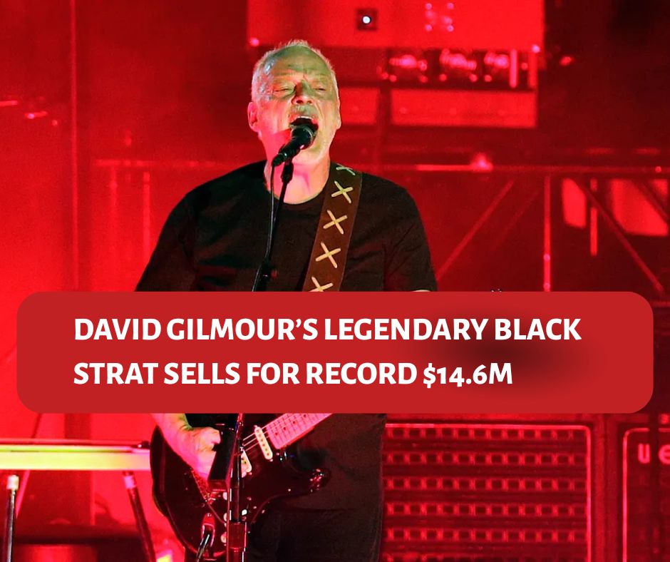 David Gilmour Black Strat吉他