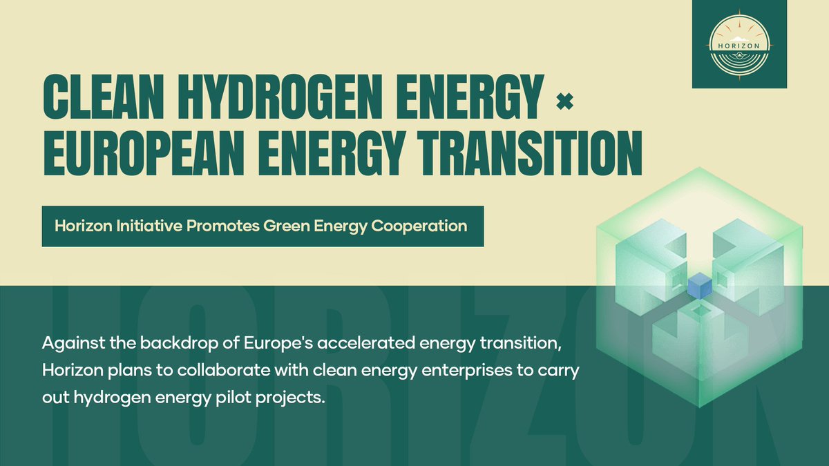 hwm_funds's tweet photo. Against the backdrop of Europe's accelerated energy transition,
the Horizon Project is partnering with clean energy companies
to launch pilot hydrogen energy projects.
#HorizonProject #HydrogenInnovation #CleanHydrogenCooperation #Europe https://t.co/tOWHEyNxlx