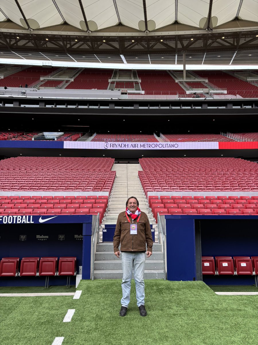 En el templo. Aúpa atleti