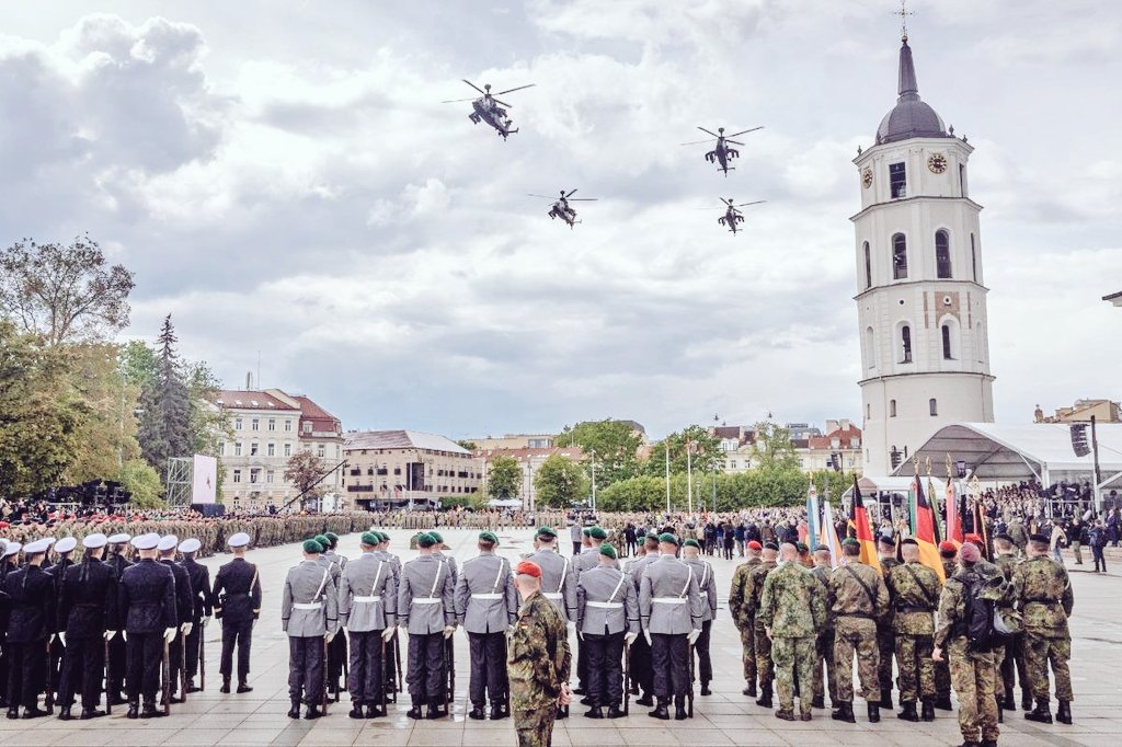 🇩🇪The German brigade deployment to 🇱🇹Lithuania is moving ahead as planned. ~1700 troops are already here, expected to pass 2000 by the end of the year.
The brigade will reach about 5000 personnel once fully deployed by 2027!
🫡 Danke schön! 🇱🇹🤝🇩🇪