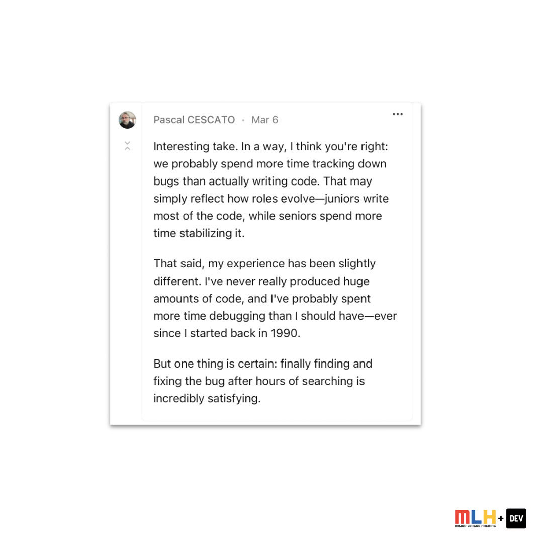 Major League Hacking (MLH) tweet media