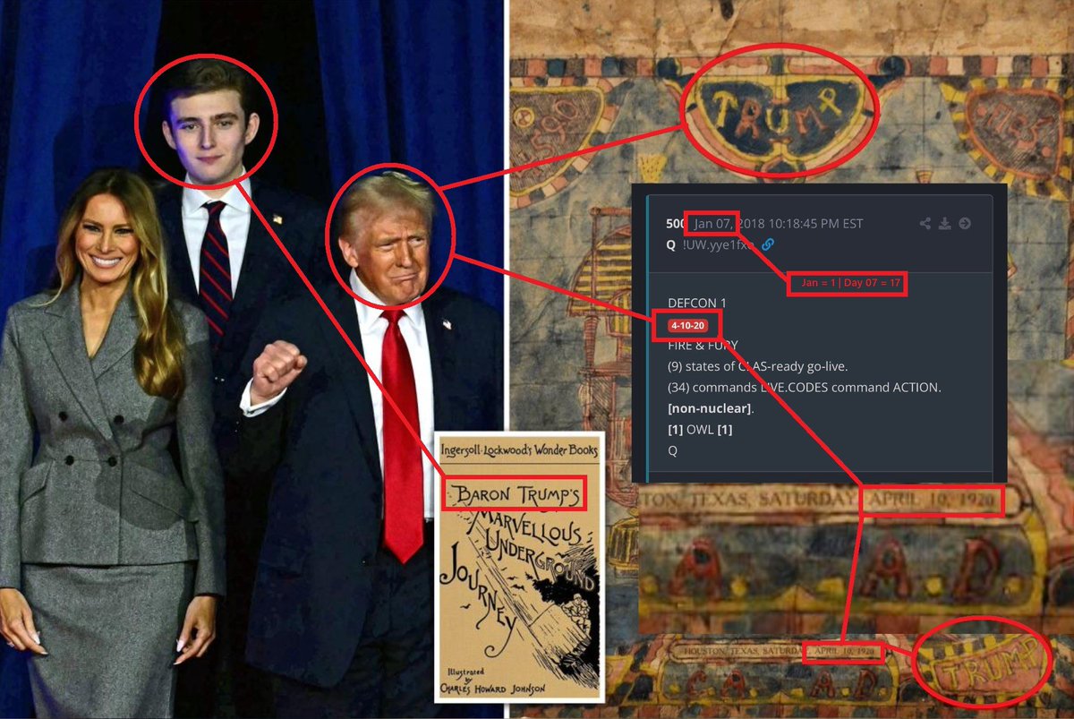 MarijkeANON's tweet image. BARRON IS THE REAL MASTERMIND!!!♟️♟️

🐸👊💥 @Untitled__82