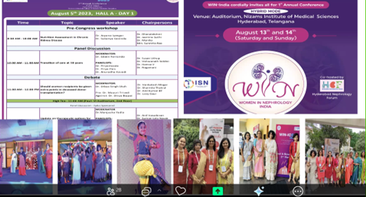 Women in Nephrology-India tweet media