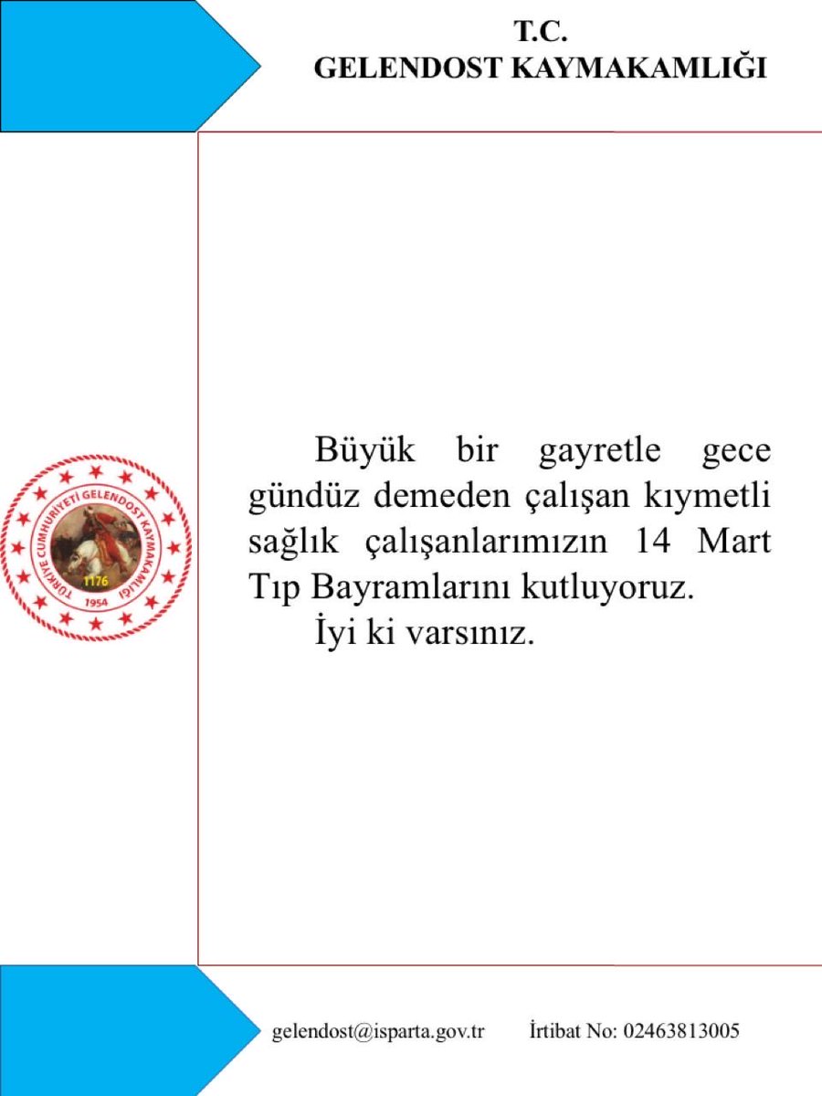 Büyük bir gayretle gece gündüz demeden çalışan kıymetli sağlık çalışanlarımızın 14 Mart Tıp Bayramlarını kutluyoruz.

İyi ki varsınız.
