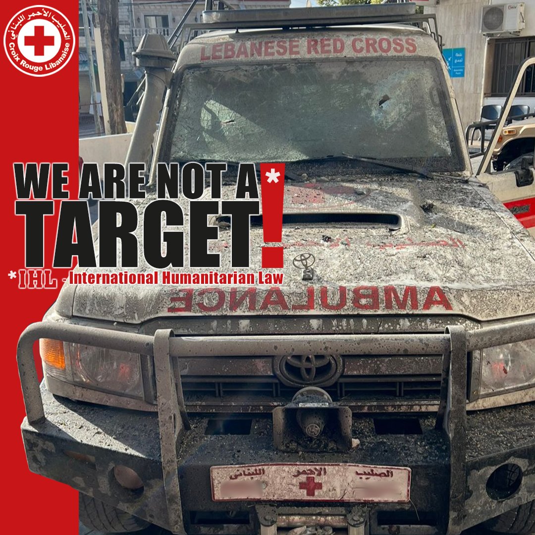 Lebanese Red Cross tweet media