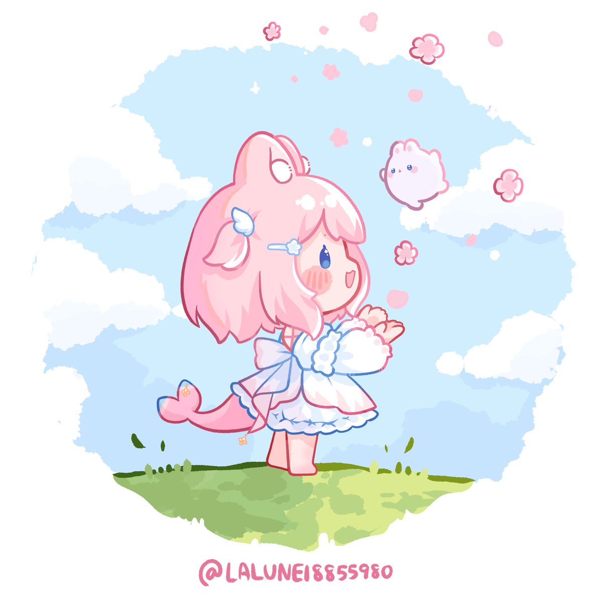 ✤Lalune萊露琳┋〖萌元氣〗┋繪圖委托排單2027/1月┋ Twitch新人 tweet media