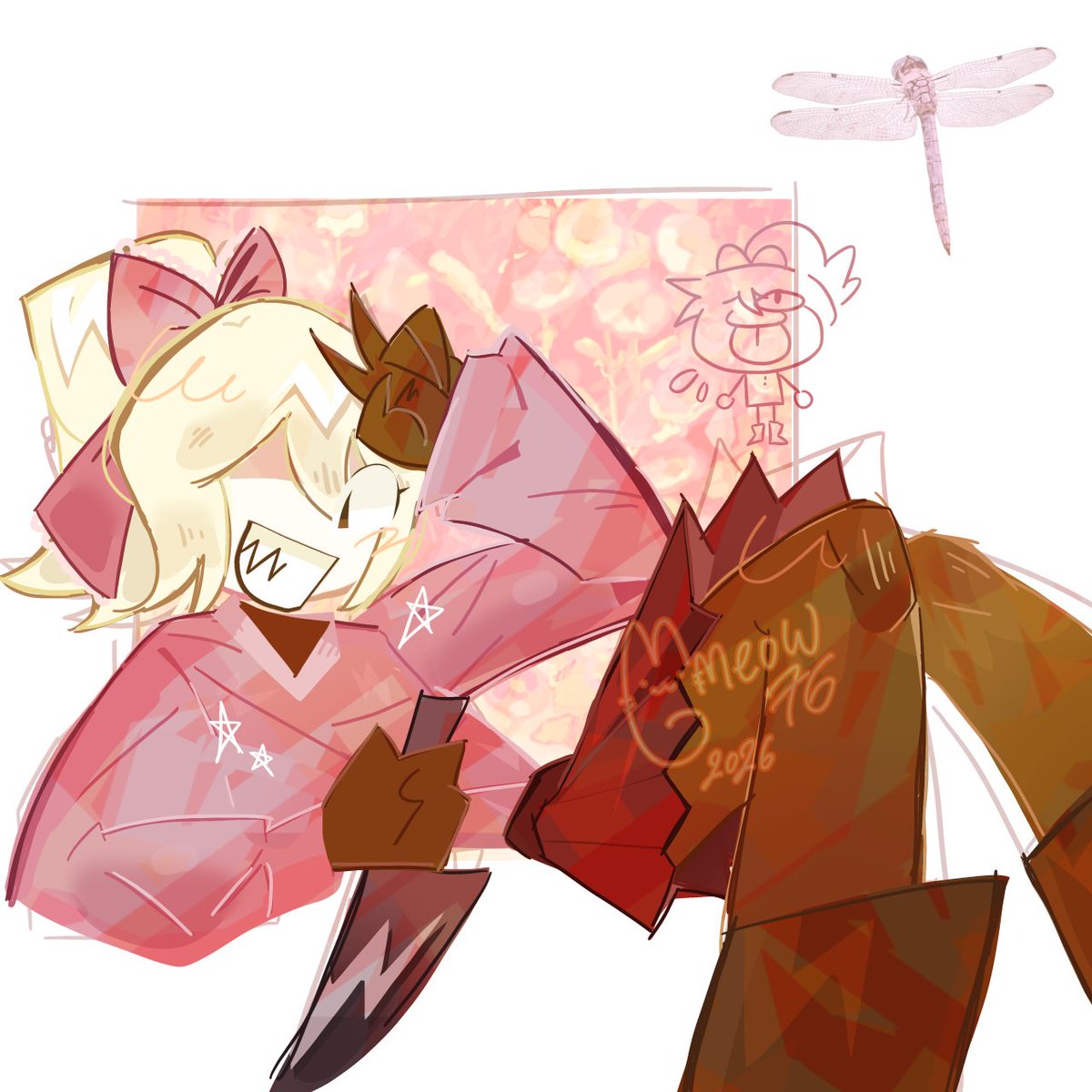 MMeow_76's tweet photo. Riley  🎀🔪🖼
#fpe #fundamentalpapereducation
#fundamentalpapereducationfanart https://t.co/CqQBXPLcew