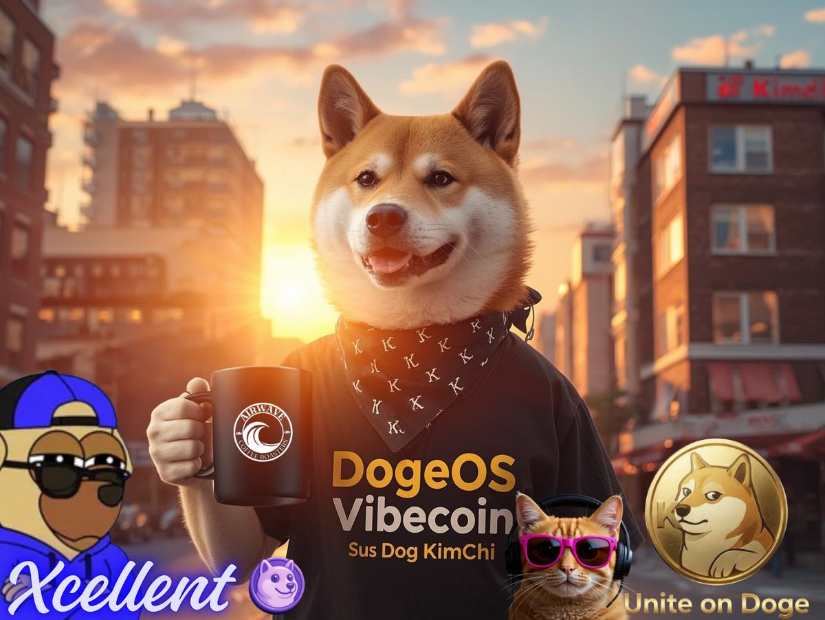 Xcellentthings's tweet photo. Gm doge fam🫡DogeOS army 
Gm kimchi dogs 

I hope everyone has a blessed and Xcellent Saturday.  

Let’s Vibe with Kimchi while being Sus af on Anoncoin. 

Unite on Doge https://t.co/nntKYMNDA1