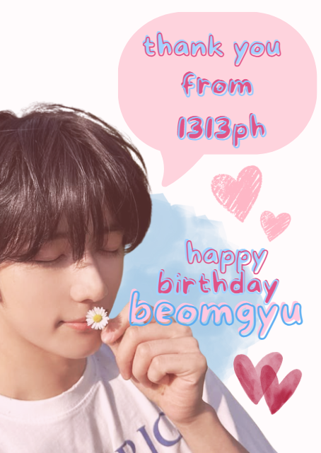 🧸💐 #BLOOMGYU2026 - 3/14 tweet media