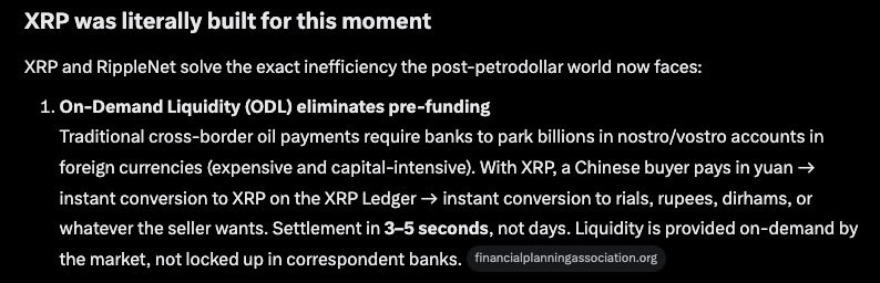 —LAW DAY 237—

XRP was literally built for this moment.

Freeing up trapped capital to remove the friction from global trade.  Faster, cheaper and powered by next-gen technology.

US American Made🇺🇸