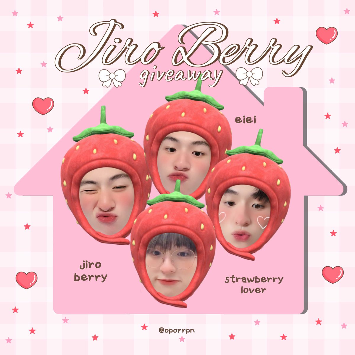 oporrpn's tweet photo. 🫧 jiroberry giveaway 💭🍓

✿  pls rt or like before use

🎀 จริงๆตั้งใจจะเอาไปทำสติ๊กเกอร์แจกทุกคนแต่ยังไม่มีโอกาสสักที เลยเอามาแจกเป็นไฟล์แทนคับ สามารถนำไปใช้ส่วนตัวหรือทำ give away แจกได้เลย ไม่นำไปใช้เชิงพาณิชย์ก็พอคับ ! 

 💌 : https://t.co/WapAQoevzX

#kongjiro @kongjiro_ https://t.co/JJCvAGHtBC