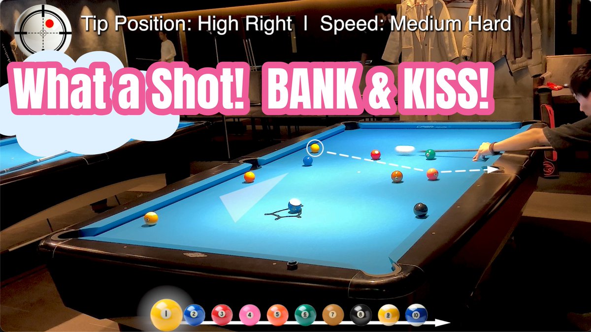 yutatorisu's tweet photo. [570th ball] Pocketing 10 balls in a flash | Yuta Torisu's billiard technique
Playlist (long version)
https://t.co/RfvPyjZsBE
Playlist (short version)
https://t.co/jw69sJszGM
This video provides a visually easy-to-understand explanation of the feeling and mindset required to pocket 10 balls in a row in billiards! We hope to expand connections between people who are interested in billiards, revitalize the industry, and contribute to society!
#Billiards
#Pool
#PocketBilliards
#BilliardSkills
#BilliardTechnique
#RunOut
#PerfectPosition
#CueBallControl
#PredatorCues
#REVOShaft
#Bowlards
#BKRush
#AirRush