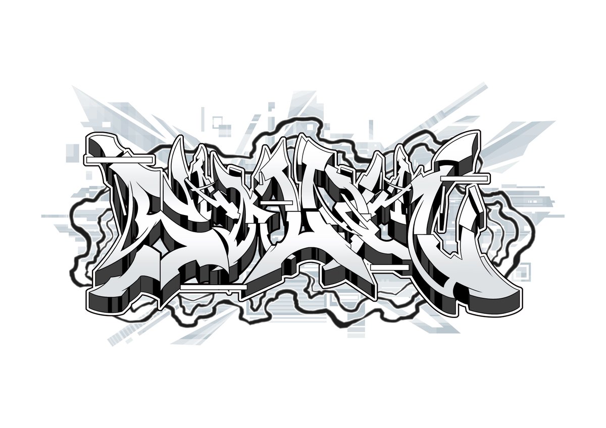 「[Graffiti] ＂SAKUKAI＂」|サクカイのイラスト