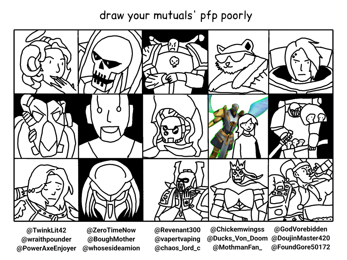 MachDominus's tweet photo. My word is bond. Look upon my works, ye mutuals, and despair. ⚙️

I shall distribute these in private in case y'all wanna make use of them https://t.co/sqIdilD1oc