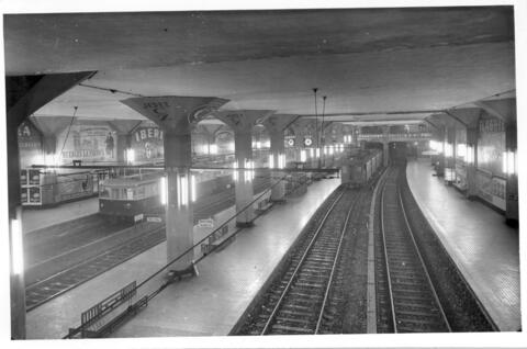 Estació Catalunya, 1956.