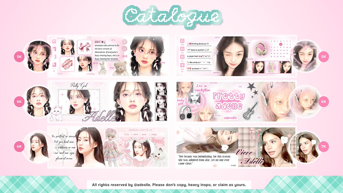 ❛ Adelle! layout tweet media