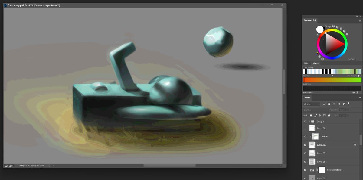 artoftatam's tweet photo. form and lighting stuff #artstudy #rkgk https://t.co/e1JzoajJ4X