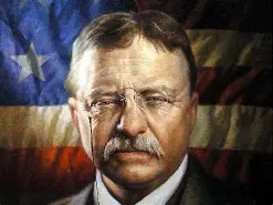 ustonymc's tweet photo. "There is but one answer to terrorism and it's best delivered with a Winchester Rifle."
Teddy Roosevelt