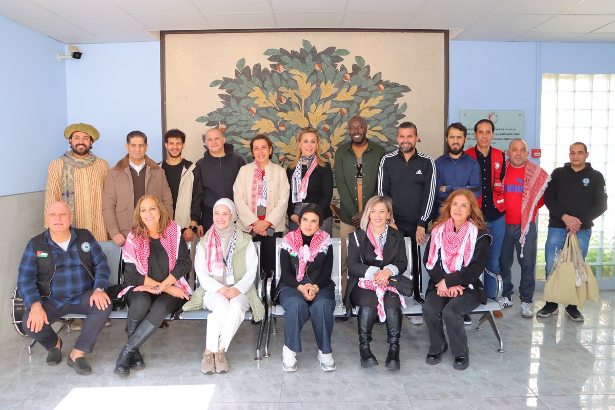 Jordan Red Crescent tweet media