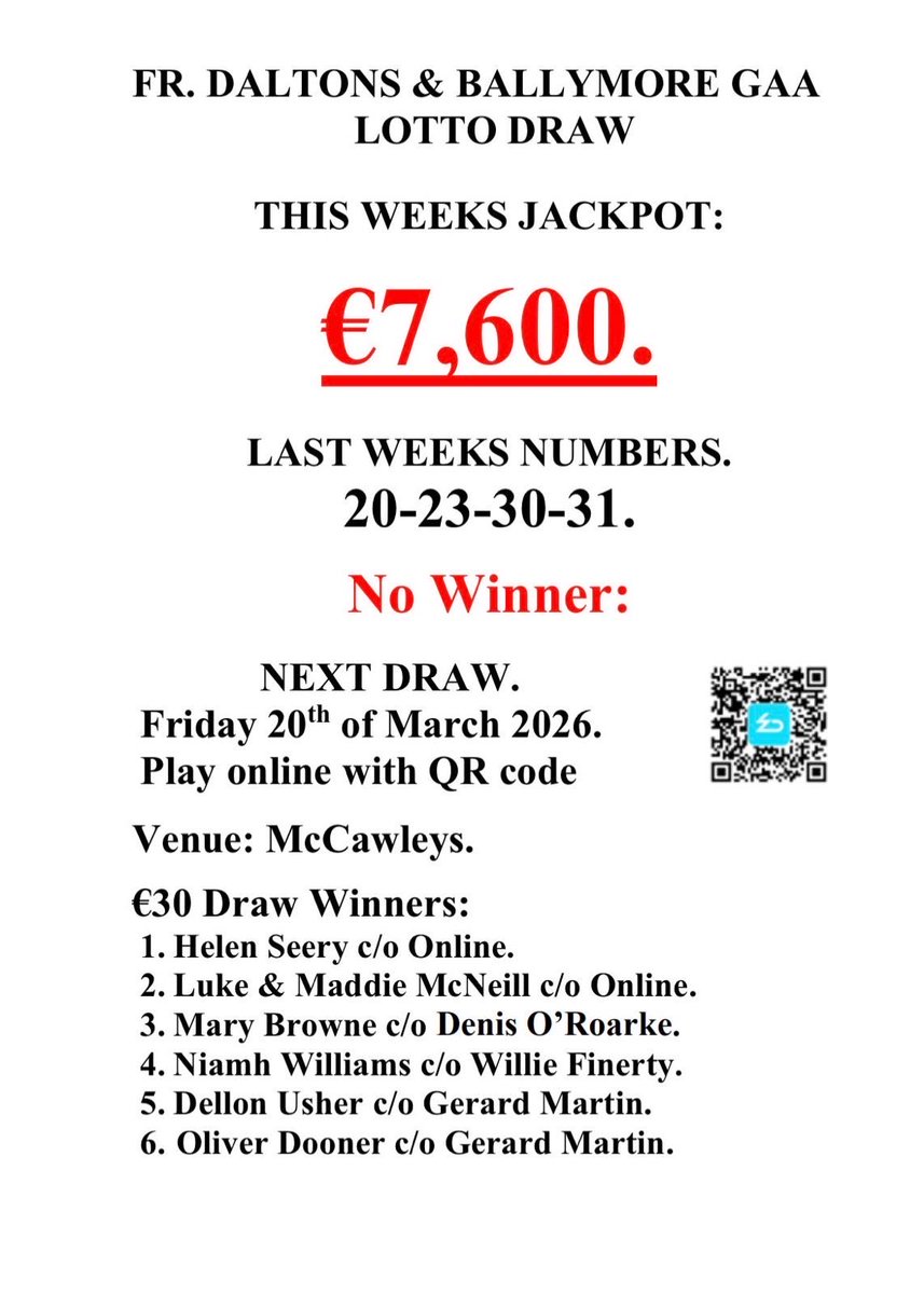 Ballymore GAA Club tweet media