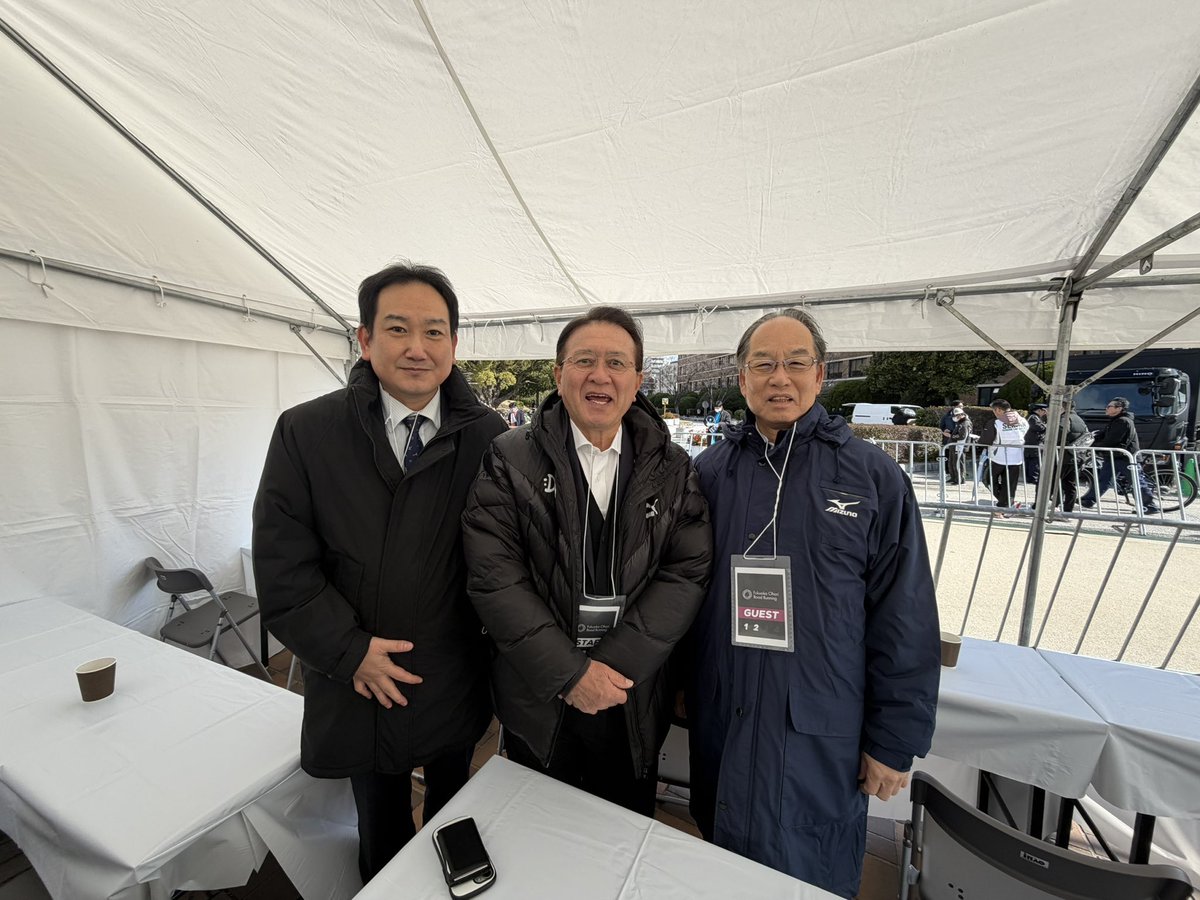 takeyasuhiro's tweet photo. Fukuoka Ohori Road Running〜&amp; Festival、 3月14日(土) · 9:00 – 16:00

日和も良く高校生が日本記録を出しました！
瀬古利彦さんもお見えになり素晴らしい大会になりました！大濠公園のブランディングがさらに高まりますように！ https://t.co/cgQLSAoyl3