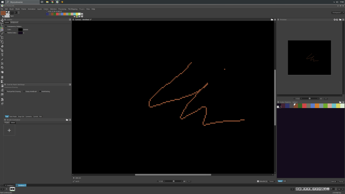 Koyot1222's tweet photo. UGLY PIXEL #2
I returned to Promotion NG. I was wondering how to make working with this tool even more enjoyable. It seems to me that this tool has become too advanced compared to Aseprite. 

#Krzysiek #rysuje #ugly #pixels #promotion #ng #promotonNG https://t.co/gC4rhFDB0C